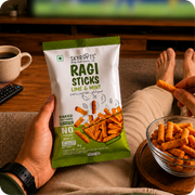 Millet Ragi Sticks Lime & Mint
